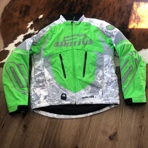 Green and Gray Ski & Snowboard Jacket